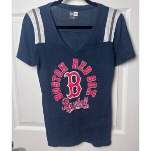 MLB Boston Red Sox Baseball Short Sleeve T-Shirt Sz Medium Genuine Merchandise